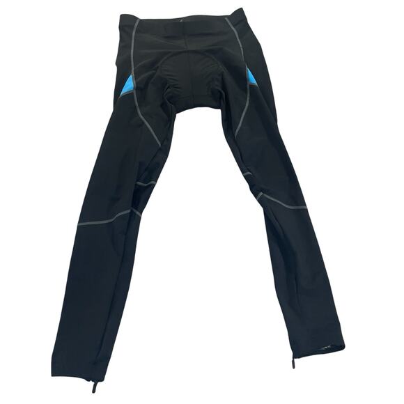 Santic Other - Santic Men's Cycling Pants Size Large Padded Seat Ankle Zip Stretch NEW
